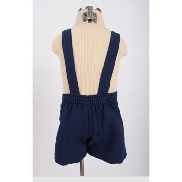Pretty Originals England Boys Shirt 3 Mos Suspenders Shorts Scooter Print NWT - Picture 7 of 9